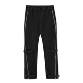 Y2k Denim Distressed Cargo Pant